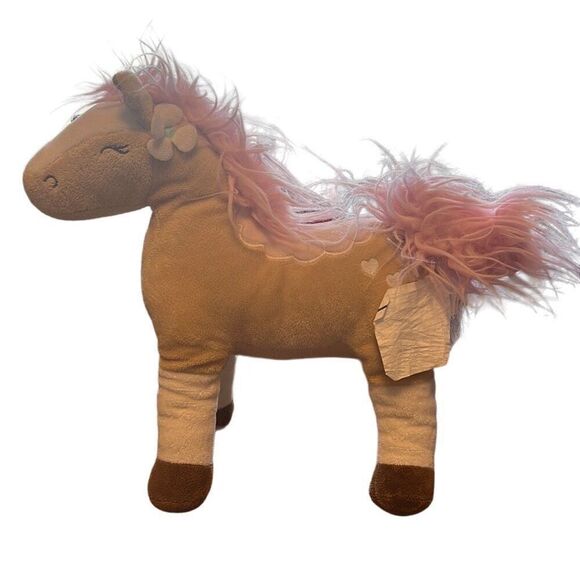 Circo Target horse toss pillow plush horse pony 13” x‎ 14” tall toy pillow - Picture 1 of 7